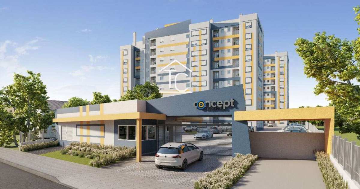 Apartamento à venda em Novo Hamburgo, São Jorge, com 2 quartos, 49m²